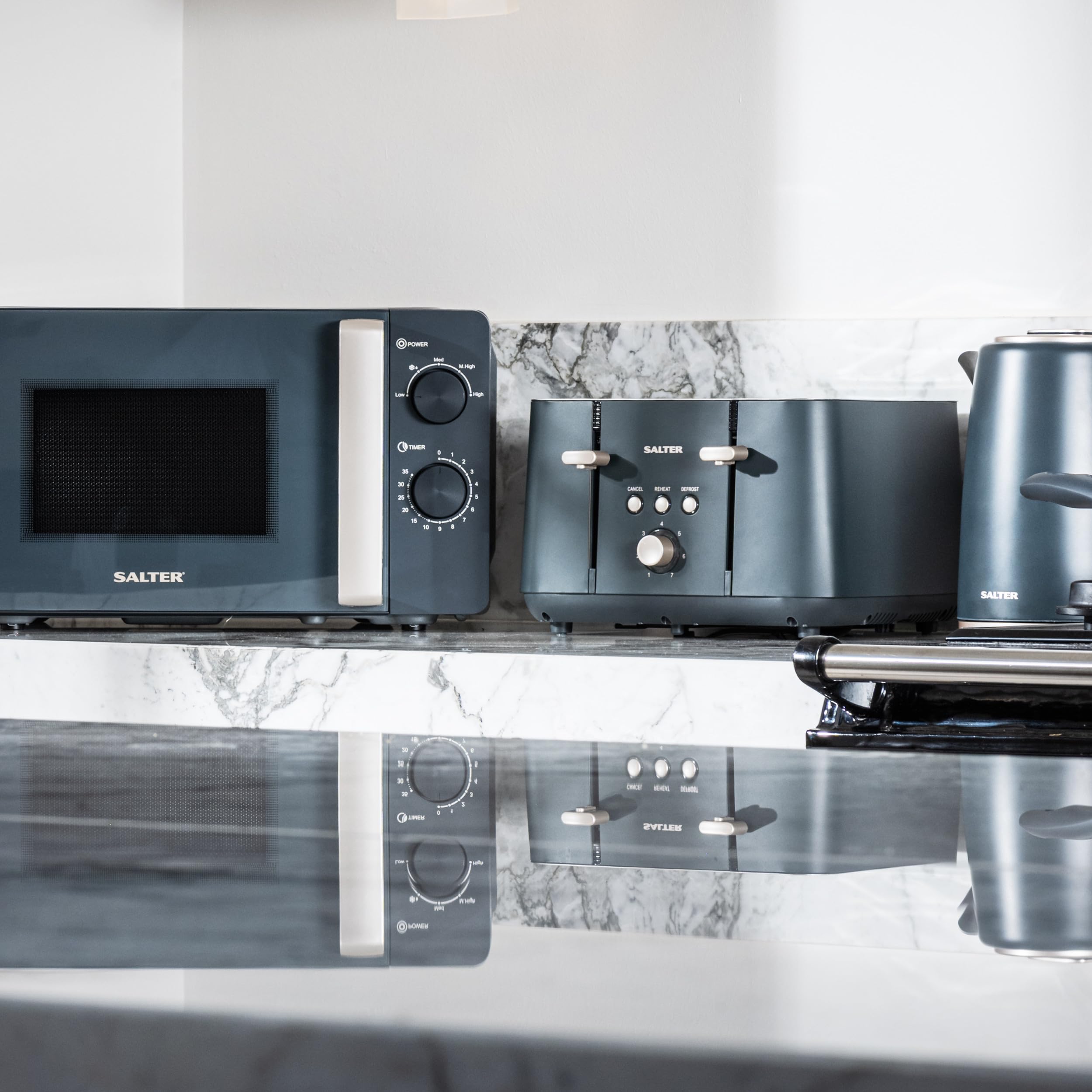 Salter Matching Kettle Toaster And Microwave Shop Cosmos Kettle