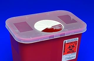 Sharpsafety Large Volume Sharps Container Case of 60