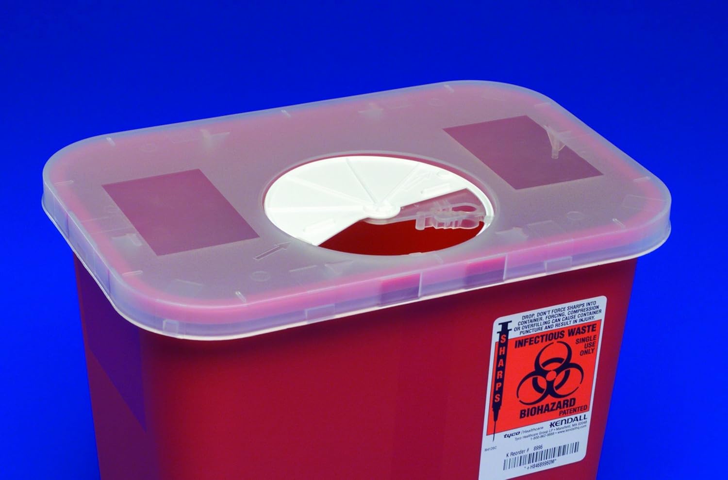 Sharpsafety Large Volume Sharps Container Case of 60