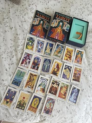 The Aleister Crowley Tarot Book & Card Deck: Includes a 78-Card Deck and a  128-Page Illustrated Book : Ahsan, Tania, Crowley, Aleister, Zorite, Paula,  Morgan, Mogg: Amazon.nl: Books