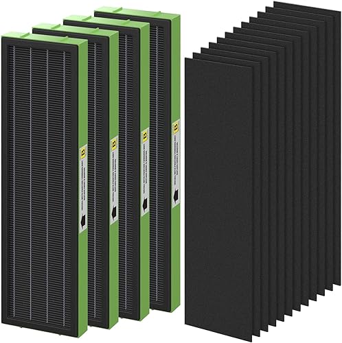 Miniatura 13 de Paquete de 2 filtros de repuesto HEPA FLT4825 B compatibles con purificador de aire Guardian AC4825 AC4300 AC4800 AC4900 AC4850, paquete de 2