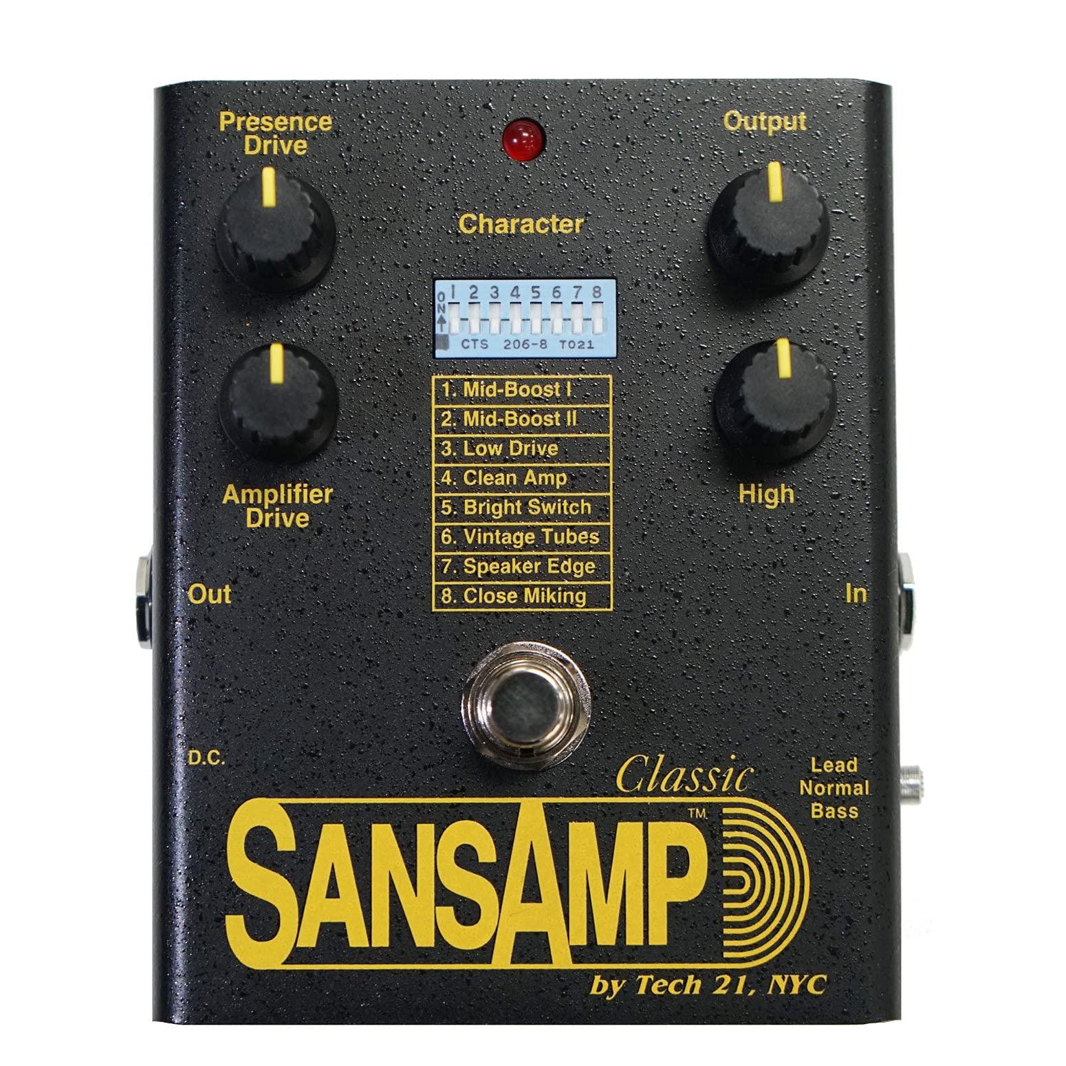 Tech 21 SansAmp SA1 Classic Amp Simulator