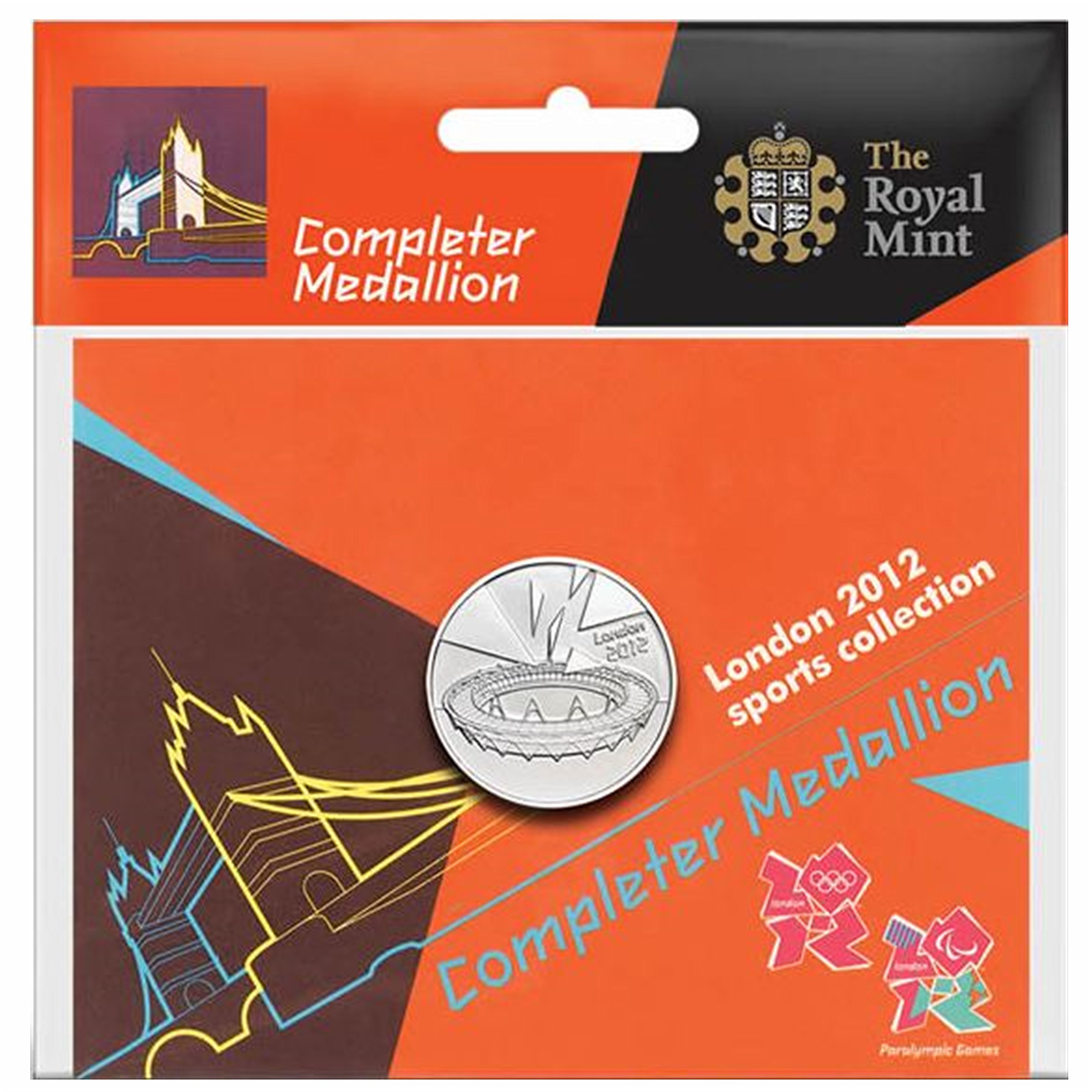 London 2012 Olympic Sports Collection Completer Medallion