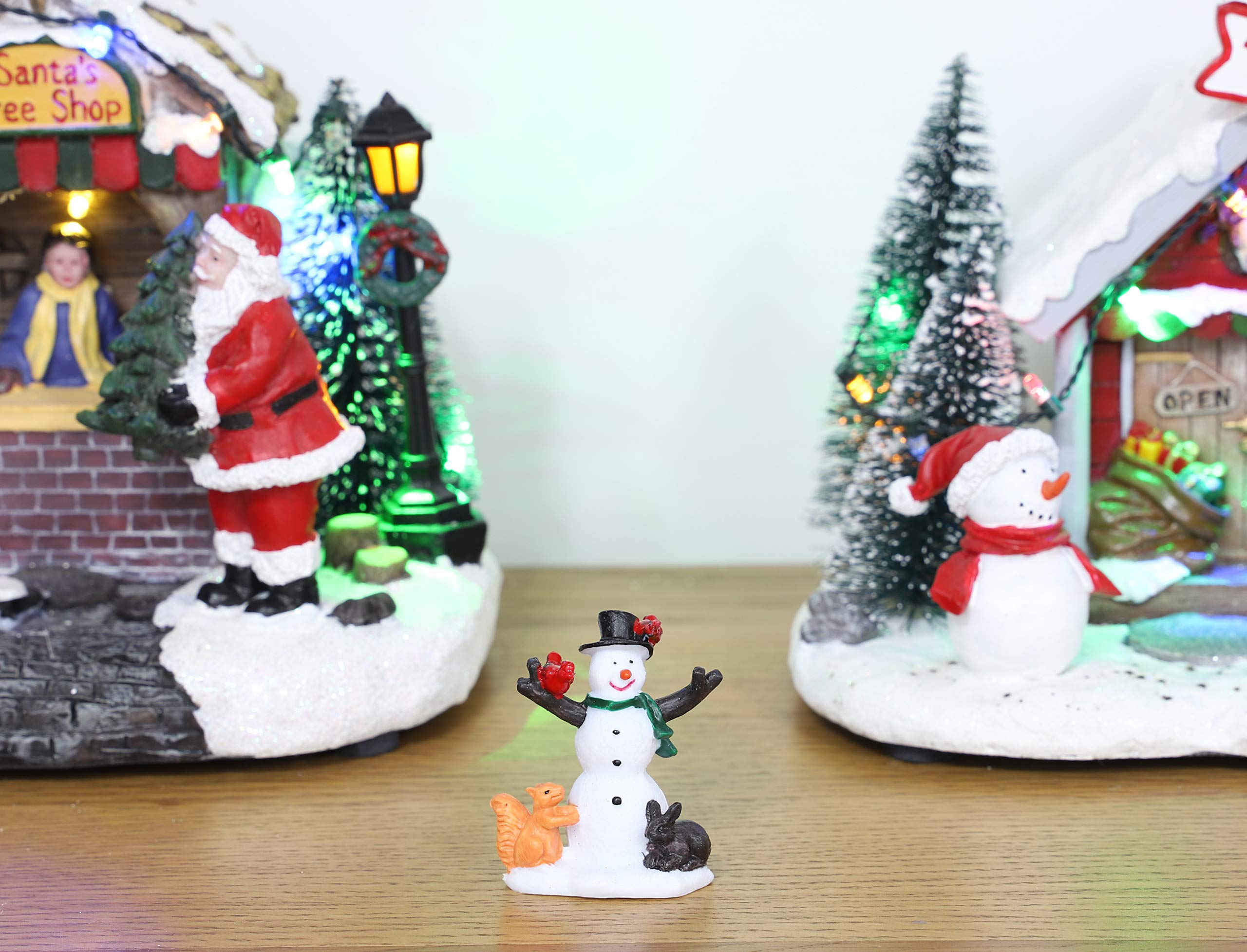 クリスマス村 オーナメント Amazon.co.jp: Toyland® ミニ樹脂クリスマスコレクションオーナメント