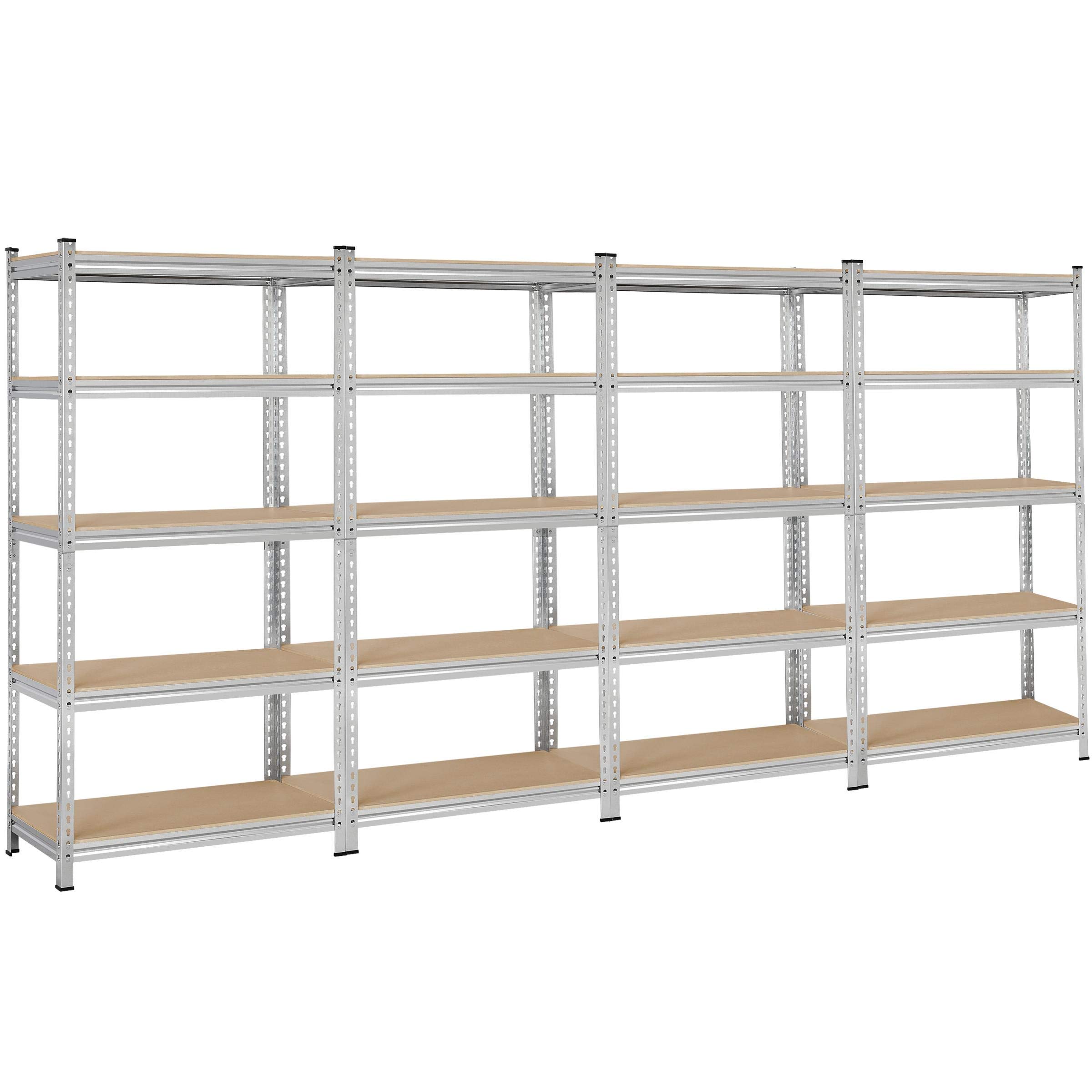 Buy Yaheetech 5Shelf Heavy Duty Storage Shelving Unit, Large