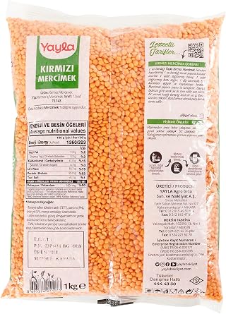 plateau Red Lentils, 1 kg