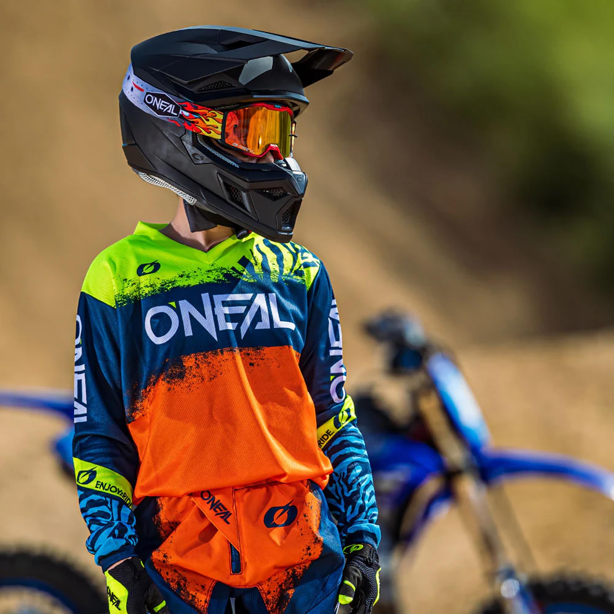 O'Neal Sonus Visiera Casco Sonus Youth Crank, Multicolore Unisex - Adulto