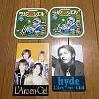 91-92年 手作りステッカー ラルク L'Arc ③ L'Arc〜en〜Ciel ラルク sakura時代のステッカー - メルカリ