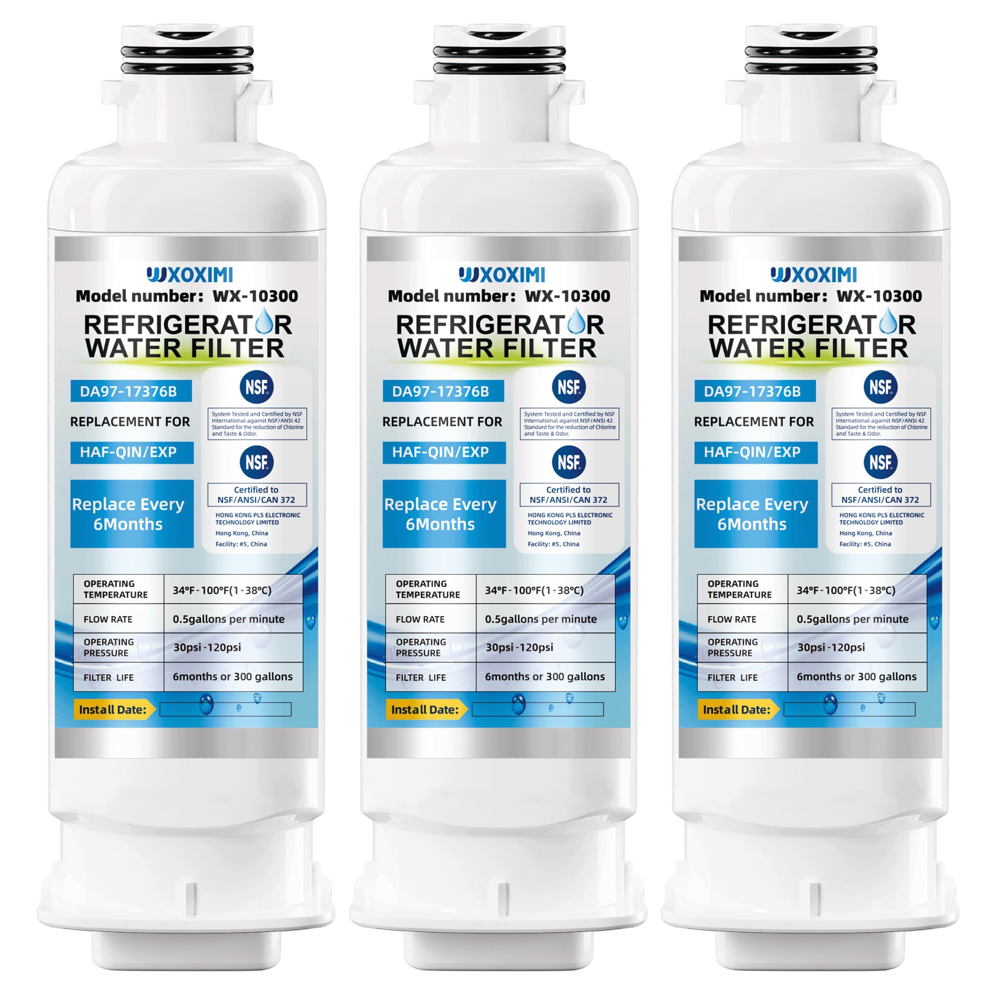 RS27T5200SR/AA RF28T5001SR/AA RF28R7201SR/AA Water Filter for Samsung RF29BB8600QLAA RF32CG5400SR RF27T5201SR RF32CG5400SR RF28R7201SR RS22T5201SR RF27T5241SR RF29A9671SR RF22A4221SR RF32CG5300SR