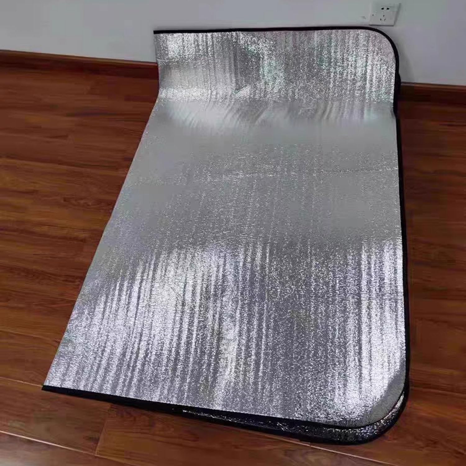 Camping Mat, Camping Mat,Foldable Aluminium Foil Foam Sleeping Pad Picnic Tent Rug Blanket,9mm Thickness Multiple Sizes