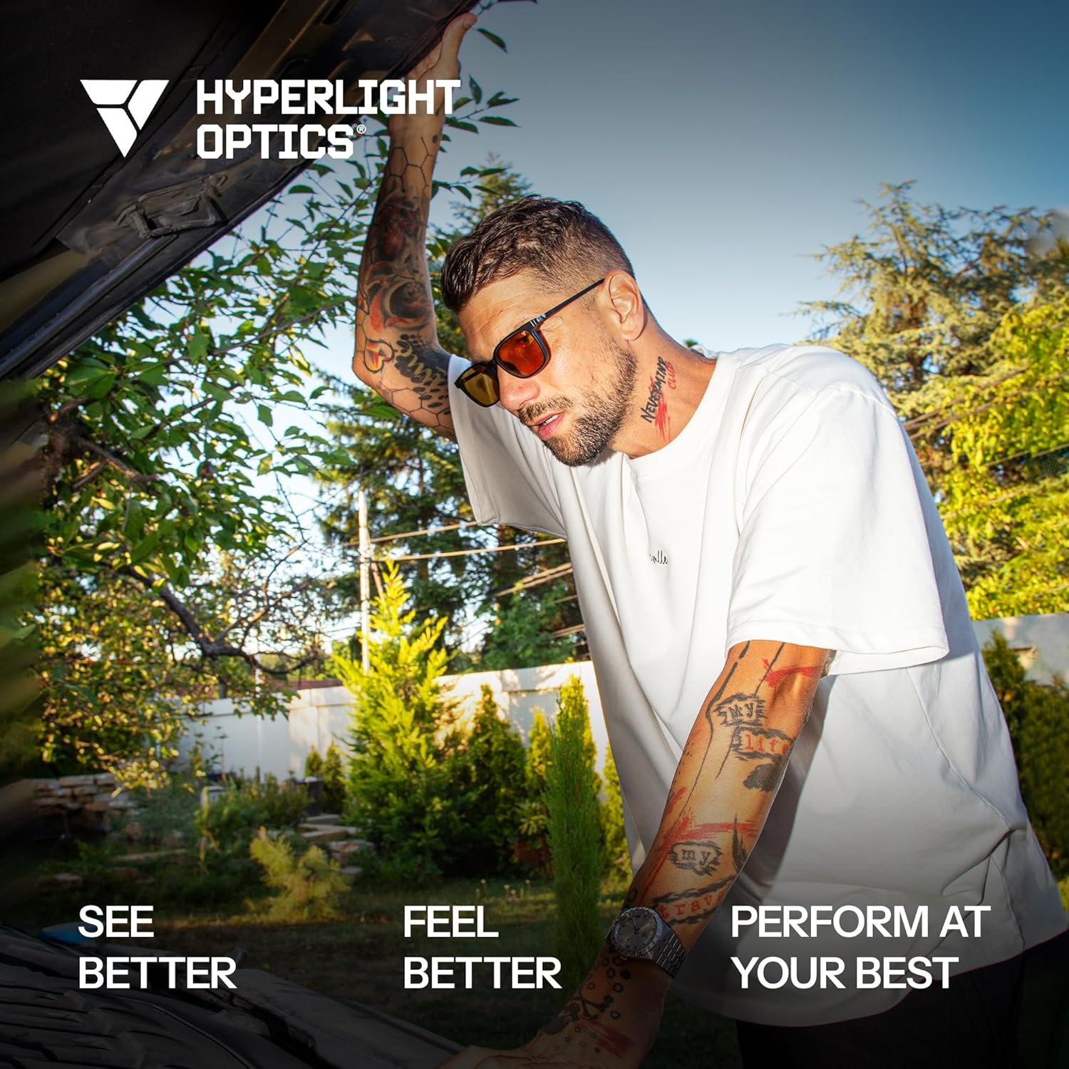 Hyperlight Fullerene C60 UV & bluelight glasses shades for men Unisex luxury sunglasses for women designer sunglasses for men