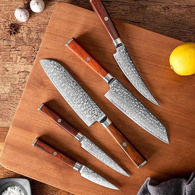 Set de Cuchillos de Cocina 10 Piezas Acero Aleación miniatura 2