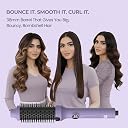 Tash Hair Heated Round Brush- 3 in 1 Benefits- Volumising, Curling & Straightening- All In One Tool | 5 Heat Settings, Tourmaline Ceramic Barrel | Gifts For Woman | Volumizer & Styler- Va-Va-Volume gallery image