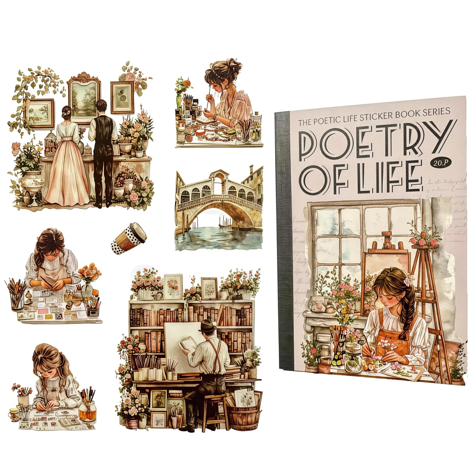 TO HAVE & TO HOLD 6冊　アートブック　エフェメラ グラフィック Amazon.com: TIAMECH Art Galleries Japanese Sticker Book - Poetic