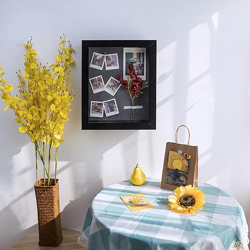 Miniatura 3 de Frametory, Marco de caja de sombra de 11 x 14 pulgadas, apertura frontal, caja de exhibición de 2 pulgadas de profundidad para pared y mesa, caja de