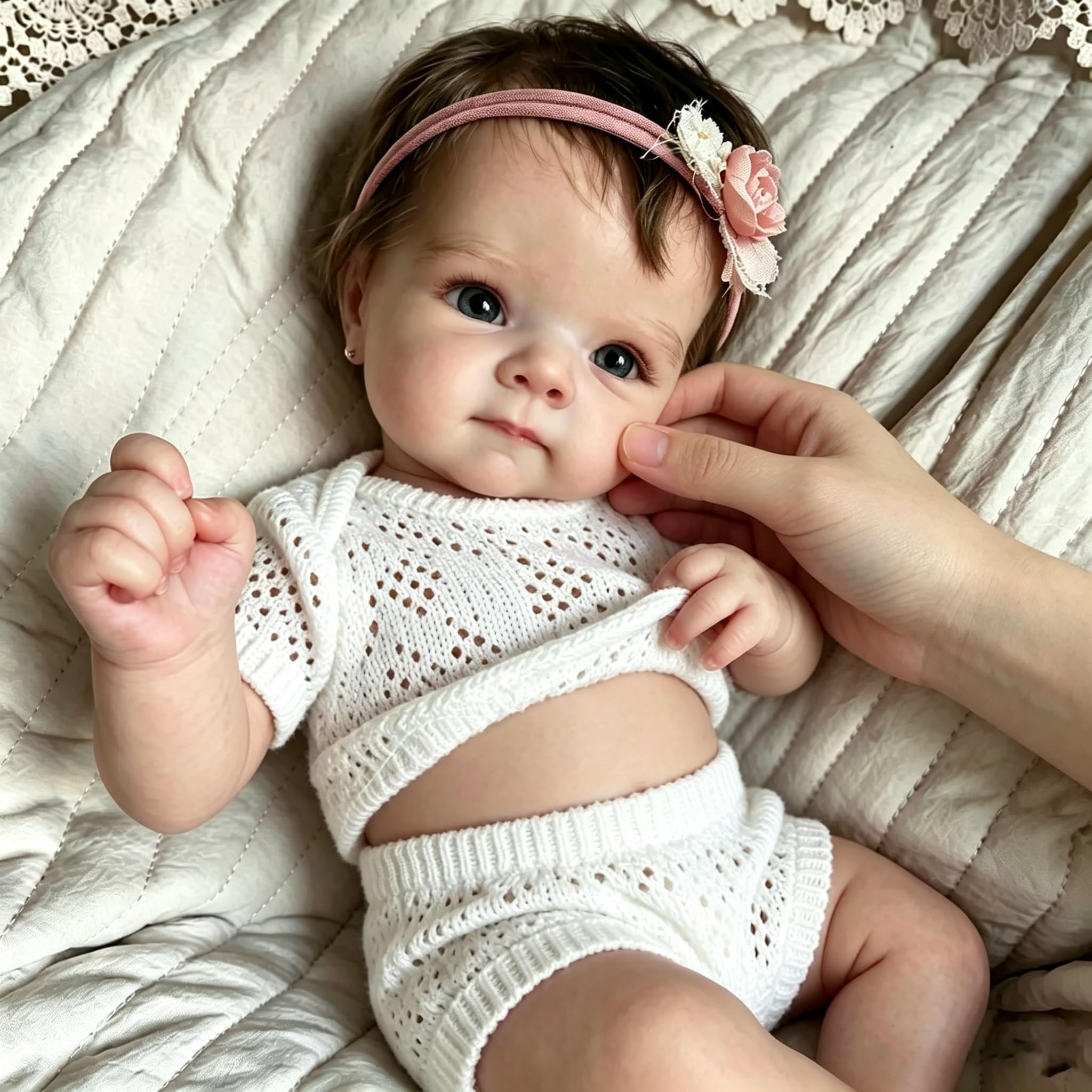セール中！リボーンドール♡Madelynちゃん♡ 全身フルビニール、証明書付き Amazon | Anano Reborn Baby人形 フルボディ ソフトシリコンビニール