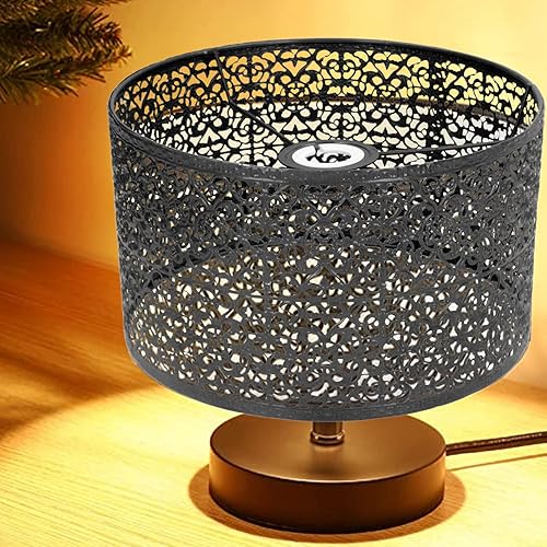 Miniatura 4 de Pantalla de lámpara ahueca hacia fuera pantalla de metal E27 E14 Soporte de lámpara buena disipación de calor exquisita cubierta de lámpara para