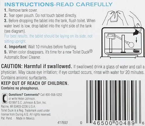 Miniatura 2 de Toilet Duck Limpiador azul