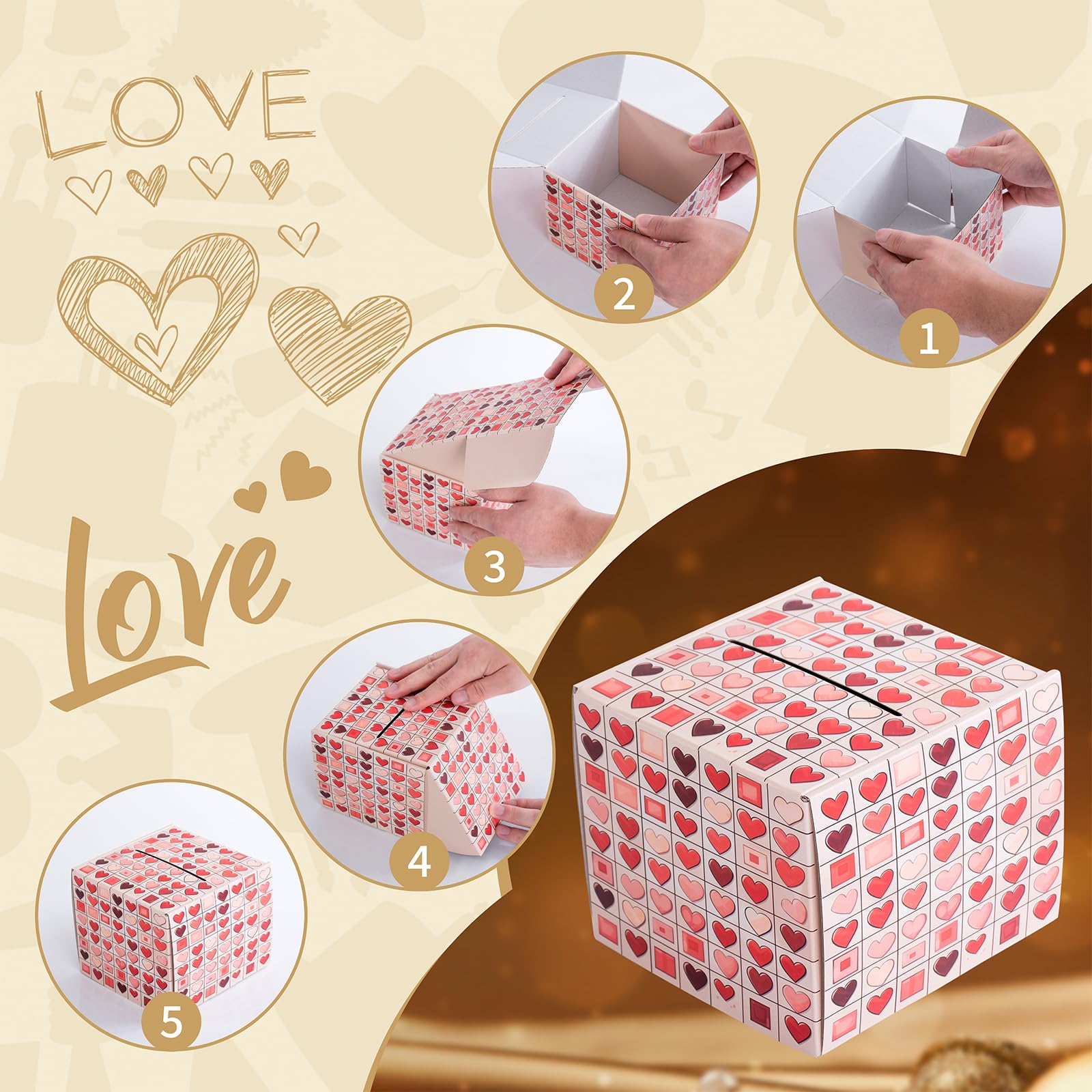 Scatola Regalo Fai-da-te Per Soldi In Contanti, Scatola Sorpresa Di Compleanno Con Linguetta Per Contenere Denaro, Divertente Fermasoldi Per Festa Di Compleanno | SHEIN ALIA