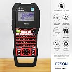 Epson LABELWORKS LW-PX700PCD Industrial Label Maker Kit - Complete Kit with Accessories, Compatible with Large Variety of Tape Types, Portable Handheld Label Printer | Handheld industrial label printer bundle with accessories & label tapes, wide PX t