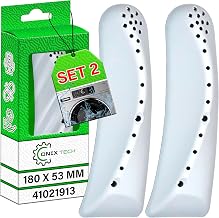2 x Washing Machine Drum Flap 180 x 53 mm 41021913 for Candy for Hoover | 5 Year Warranty - ONIX TECH