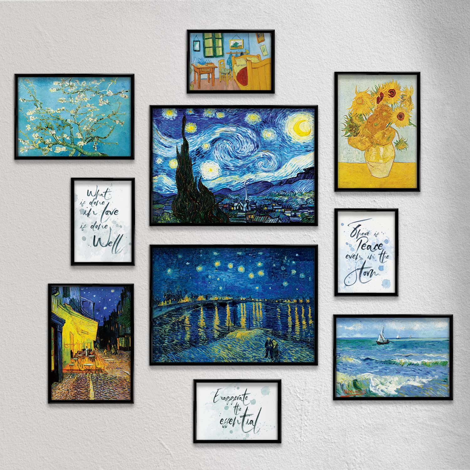 Giallobus - Lot de 10 Affiches murales - Collection Les Grands Artistes