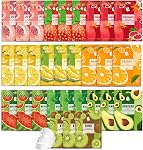 10 Pack Variety Facial Sheet Masks Skin Care Set, Hydrating Bulk Sheet Face Masks Skincare Gifts Set for Women Men, Long Lasting Moisturizing Face Masks Skin Care for All Skin Type(C)