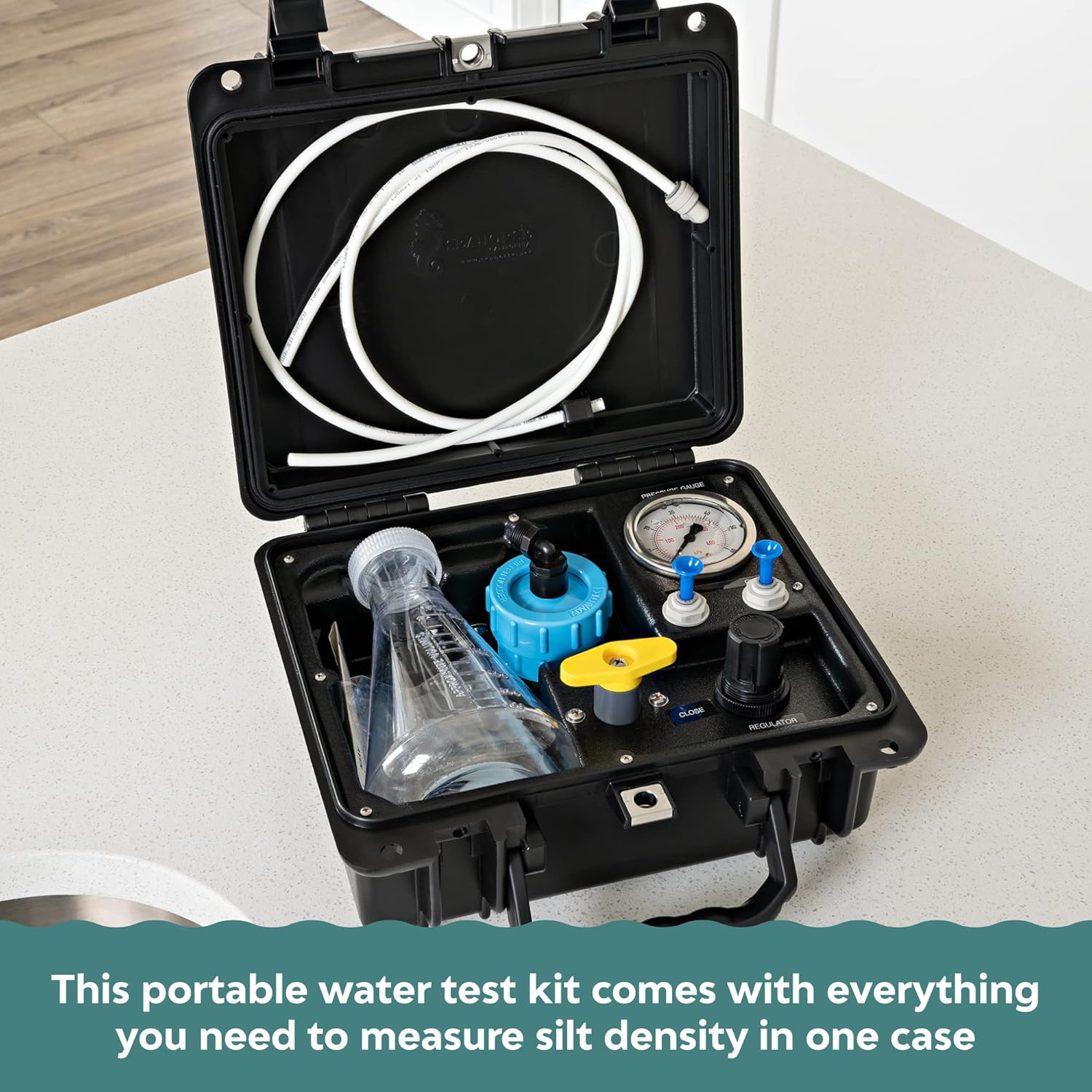 Applied Membranes Inc. Silt Density Index Water-Testing Kit, SDI Portable Water Test Kit with On-site Carrying Case and 2 SDI Test Filters