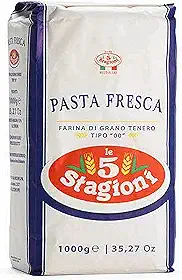 Farinha De Trigo Italiana 00 Le 5 Stagioni Pasta Fresca 1kg