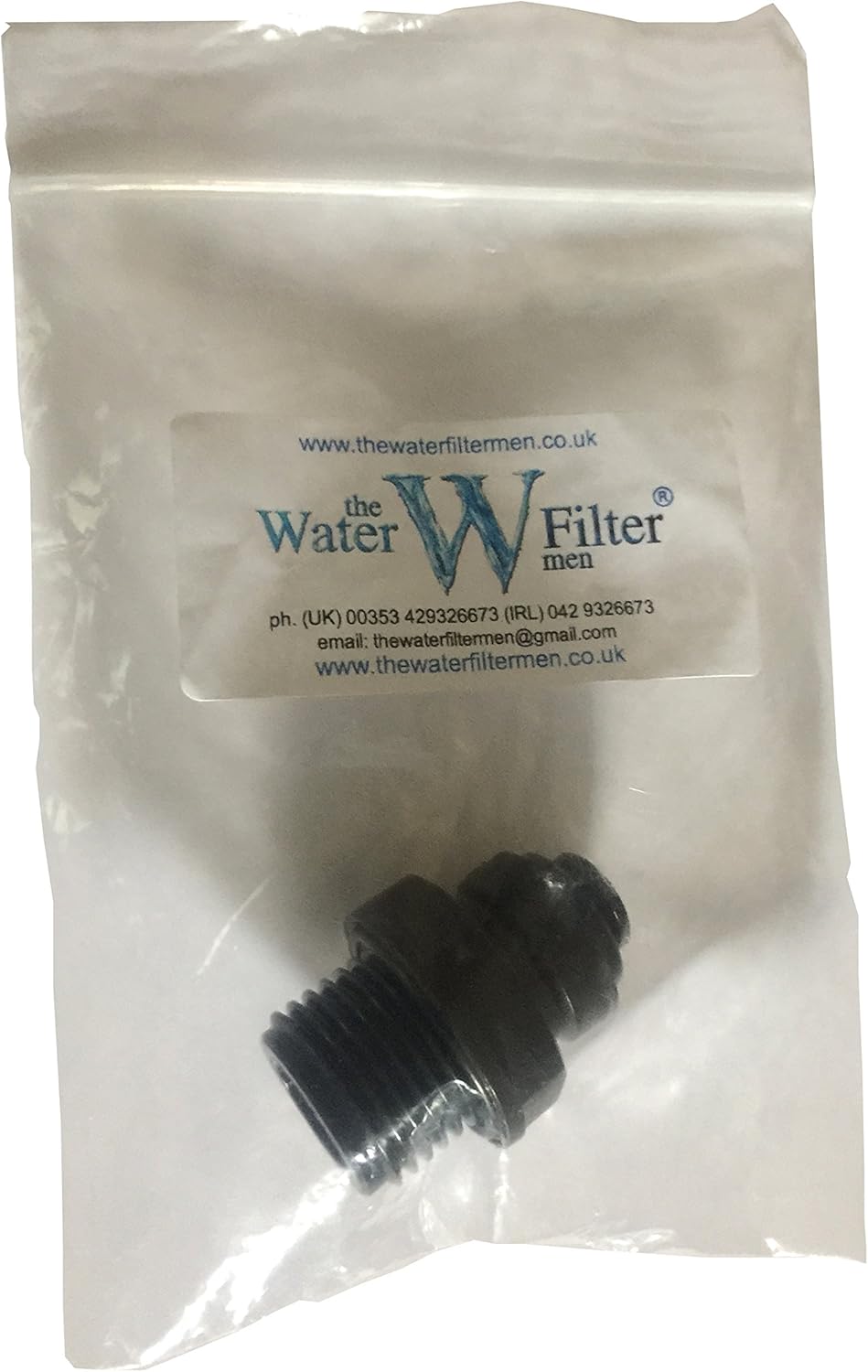 8mm Water Filter Pipe Fitting Connectors Pushfit 8mm 6mm 5/16" 1/4" 1/2" Adaptor (1/2" Thread x