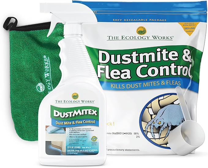 The Ecology Works DustmiteX Spray (32oz) & Dustmite & Flea Control