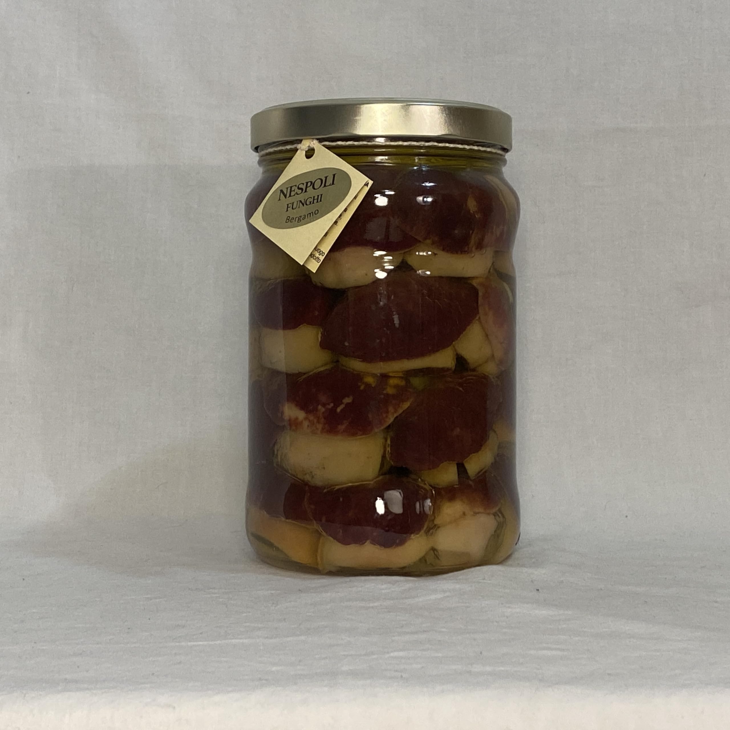 Funghi porcini testa nera INTERI sott'olio di oliva da kg 1,6