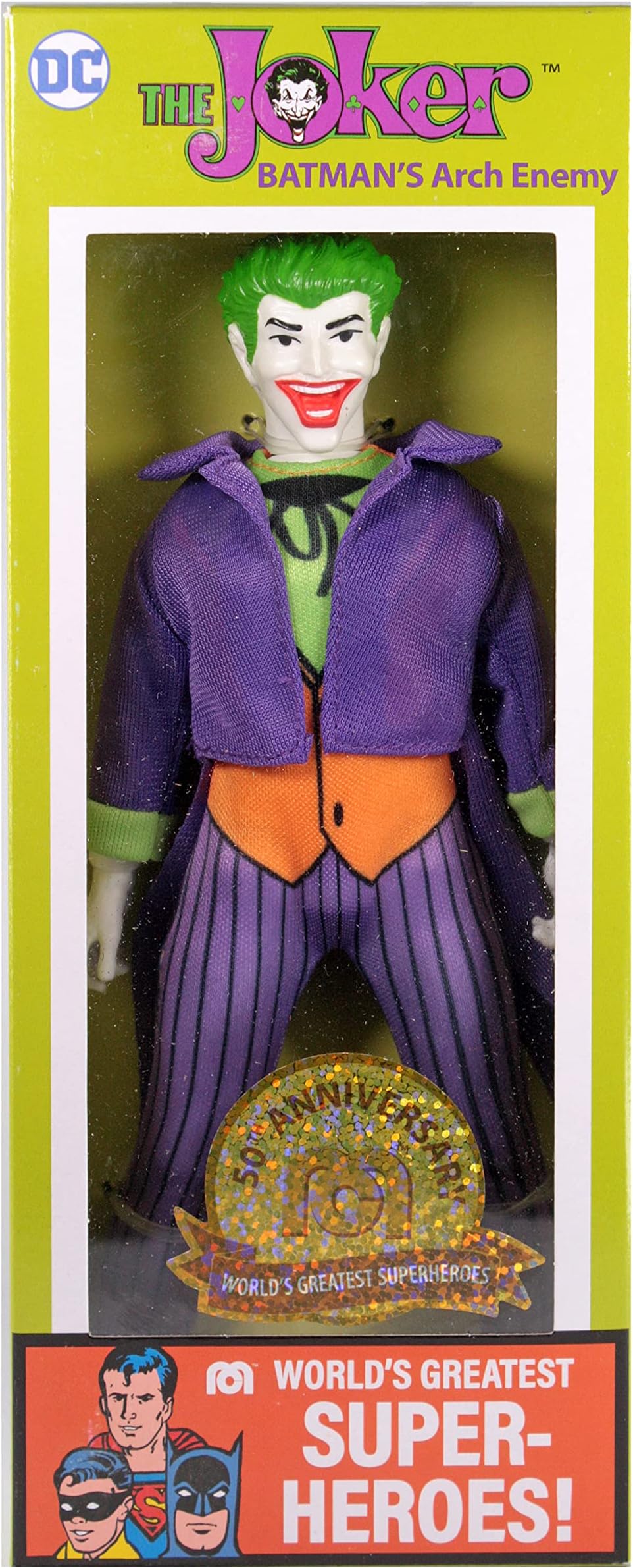 World’s Greatest Super-Heroes - The Joker 50th Anniversary 8" Action Figure