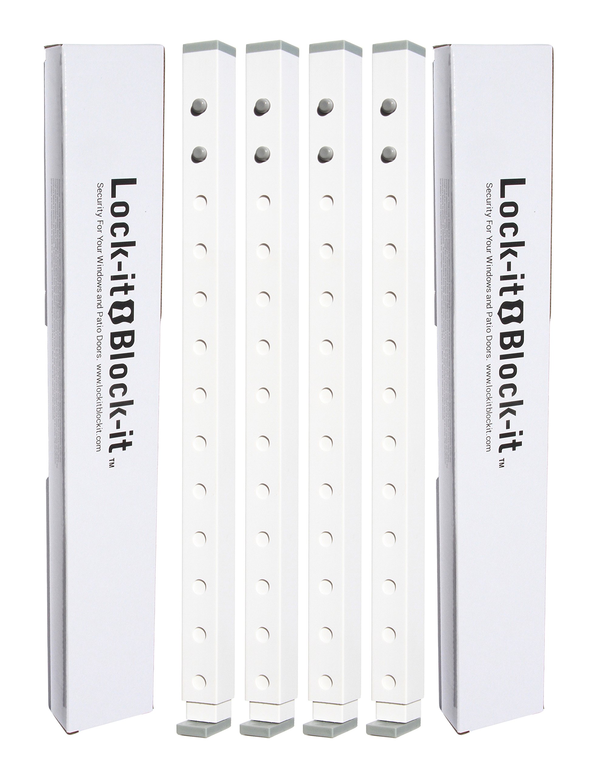 Buy The Lockit Blockit (4 Devices) Home Security Adjustable Window