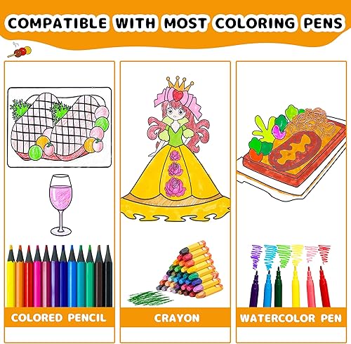Miniatura 4 de IAMWII 2 rollos de dibujo para niños, rollos de papel adhesivo para colorear con lápiz de color, Doodle Scroll DIY pintura para niños y niñas de 3,
