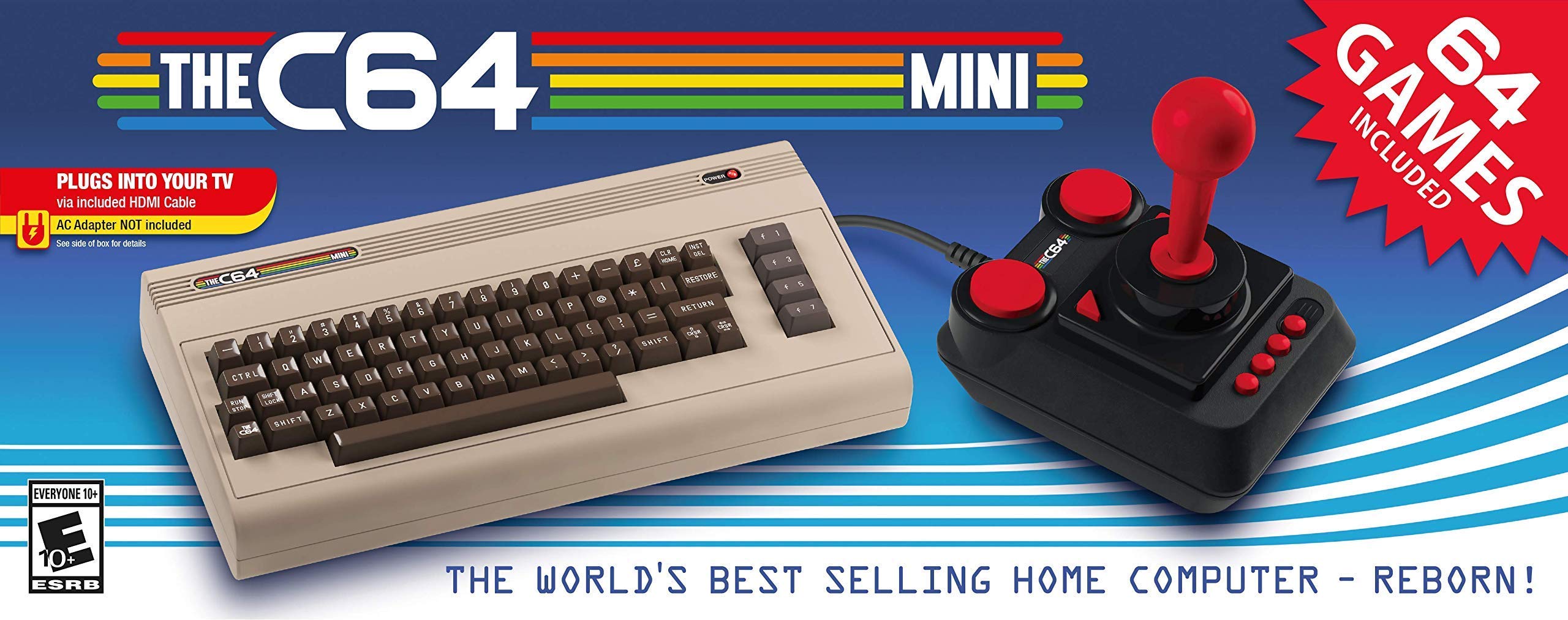 Amazon.com: The C64 Mini USA Version (Renewed) : Video Games
