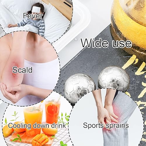 Miniatura 7 de Enkrio cubitos de hielo de acero inoxidable, 8 piedras reutilizables de whisky de acero inoxidable con pinzas de hielo, piedras de enfriamiento para