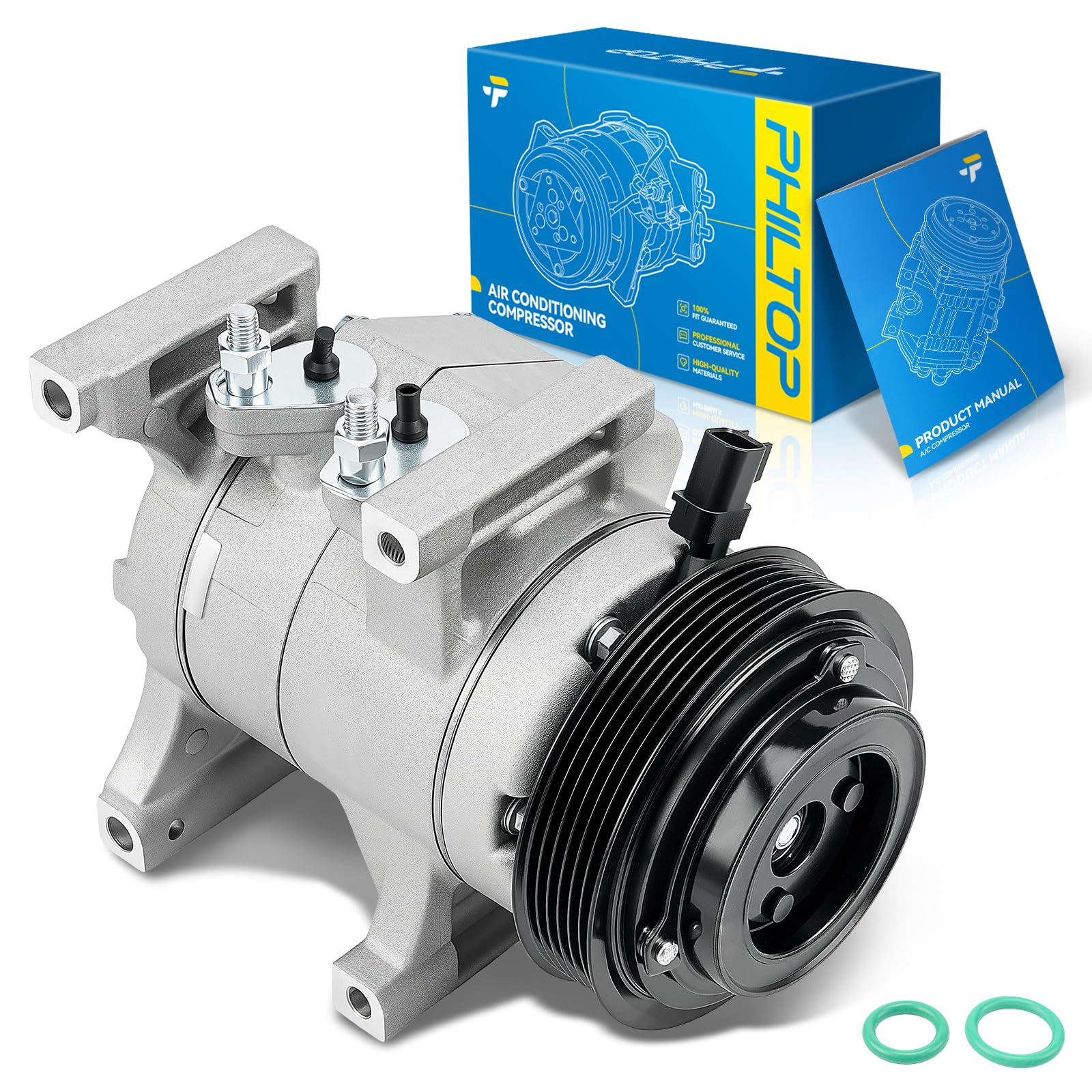 PHILTOP 7513310 NEW AC Compressor for Grand Cherokee L 2021 3.6L