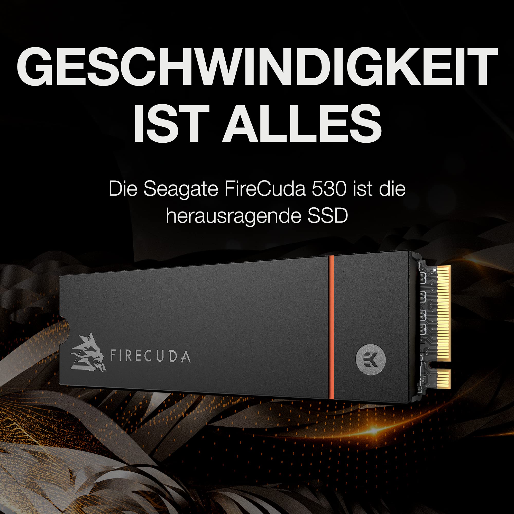 Seagate FireCuda 530 NVMe SSD 4TB, für PS5/PC, M.2 PCIe Gen4 ×4