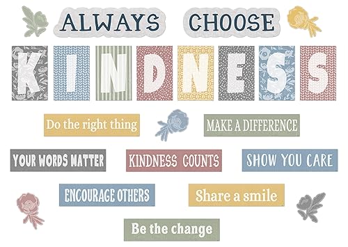 Teacher Created Resources Classroom Cottage Always Choose Kindness Bulletin Board