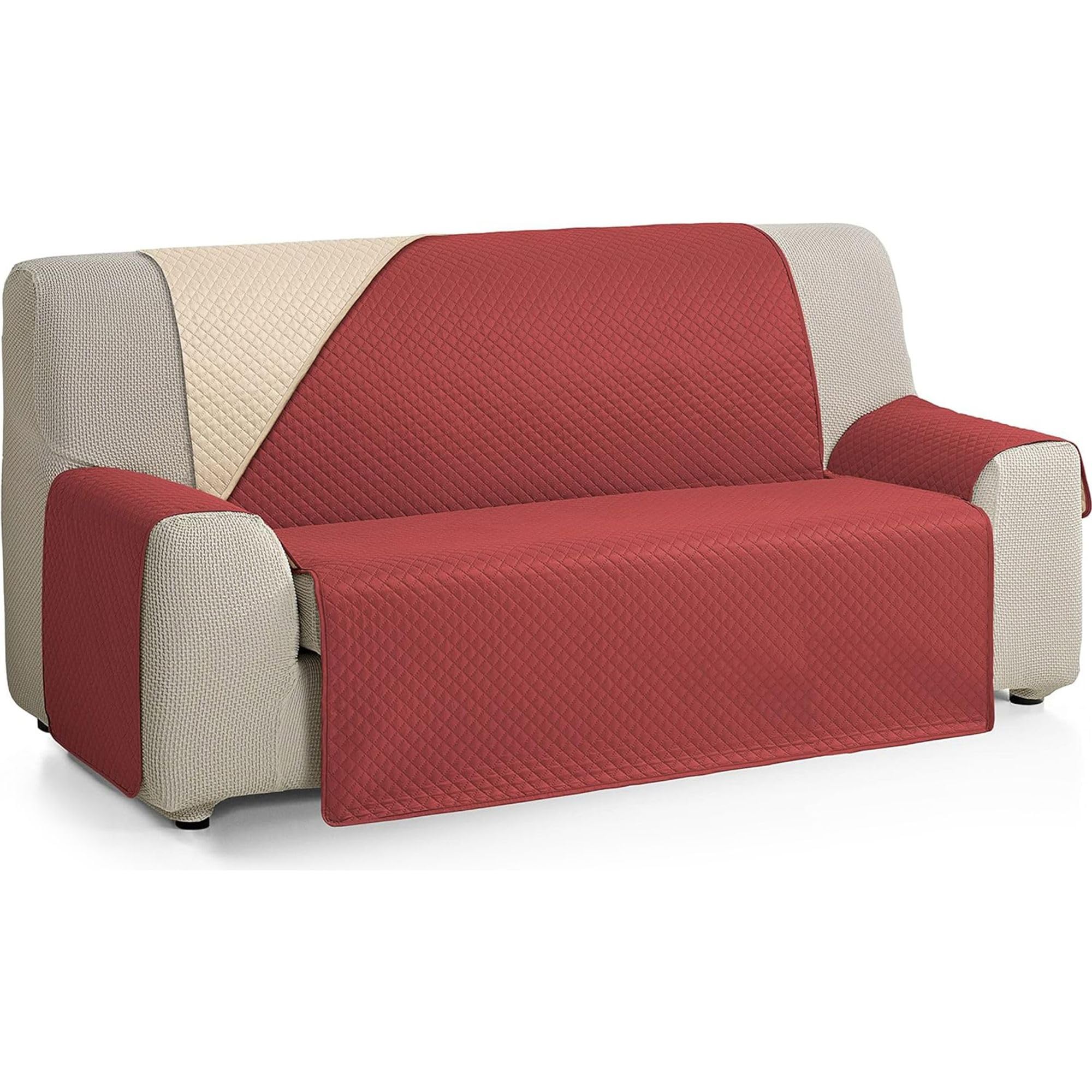 ECOMMERC3, Beige/Red, 2 Plazas XL
