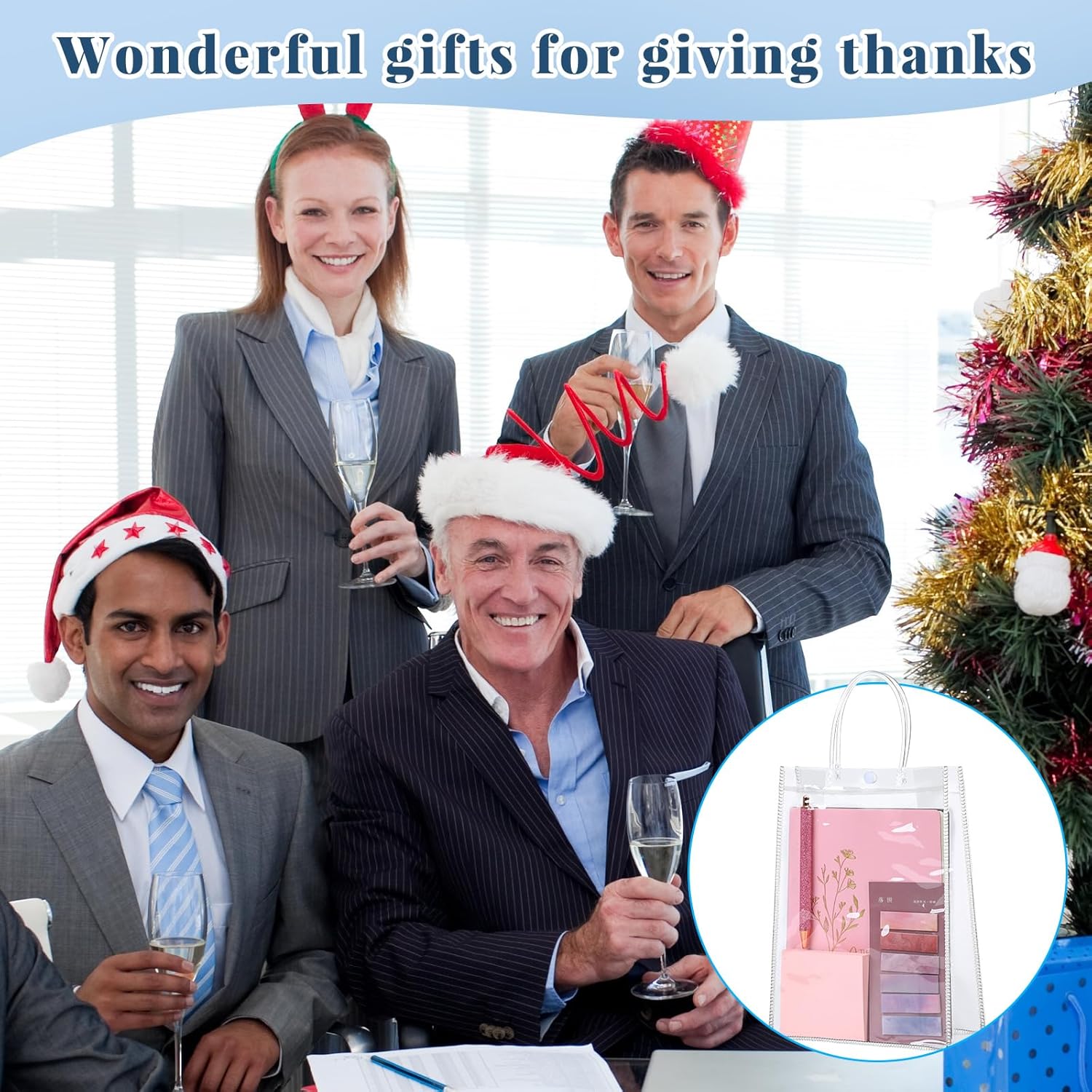 TaoBary 30 Pcs Teacher Appreciation Gift Bulk Thank You Gifts for Women Thank You for Being Awesome Notebook with Pens Sticky Notes Appreciation Team Gifts for Teacher Coworkers Employee