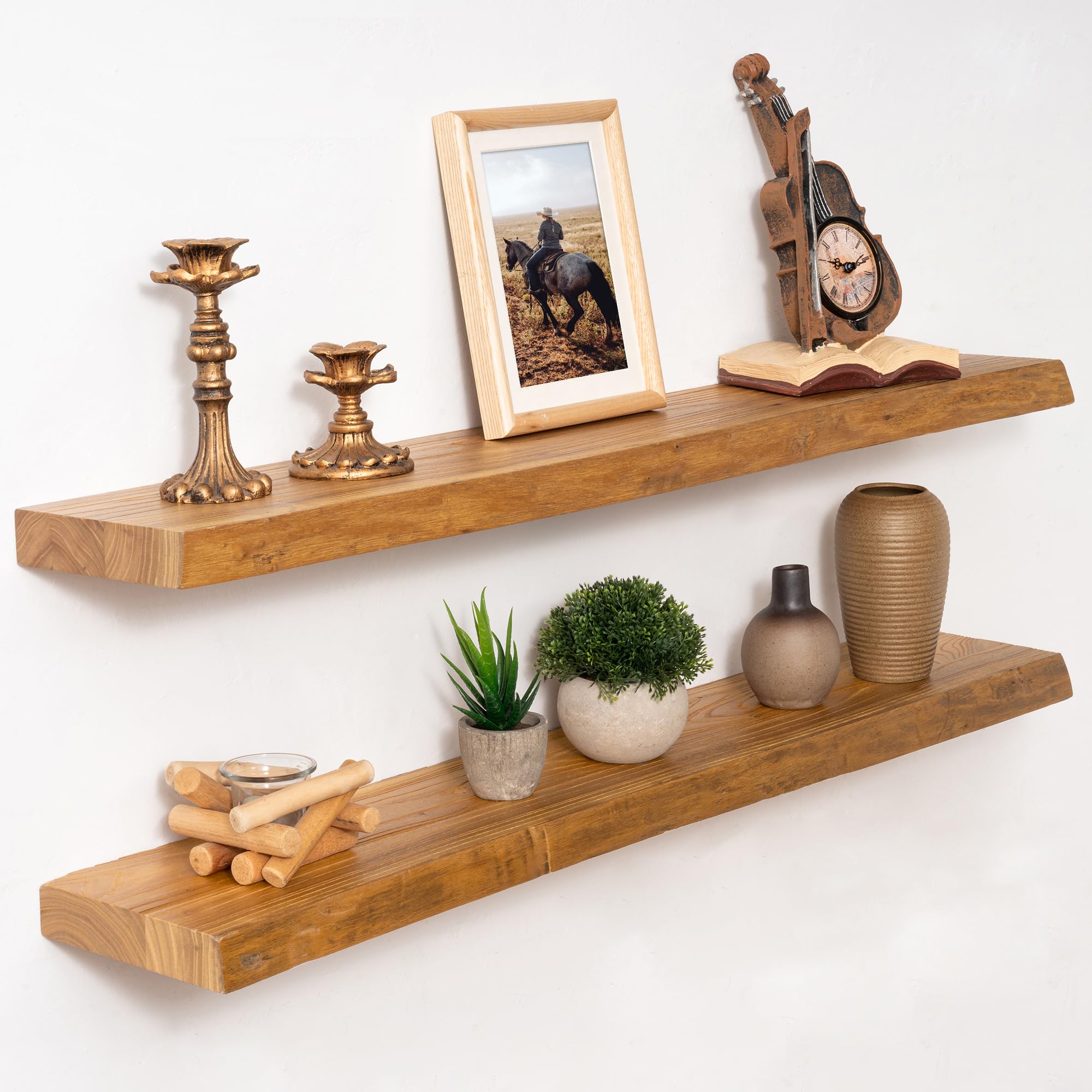 Marsmiles Live Edge Shelves