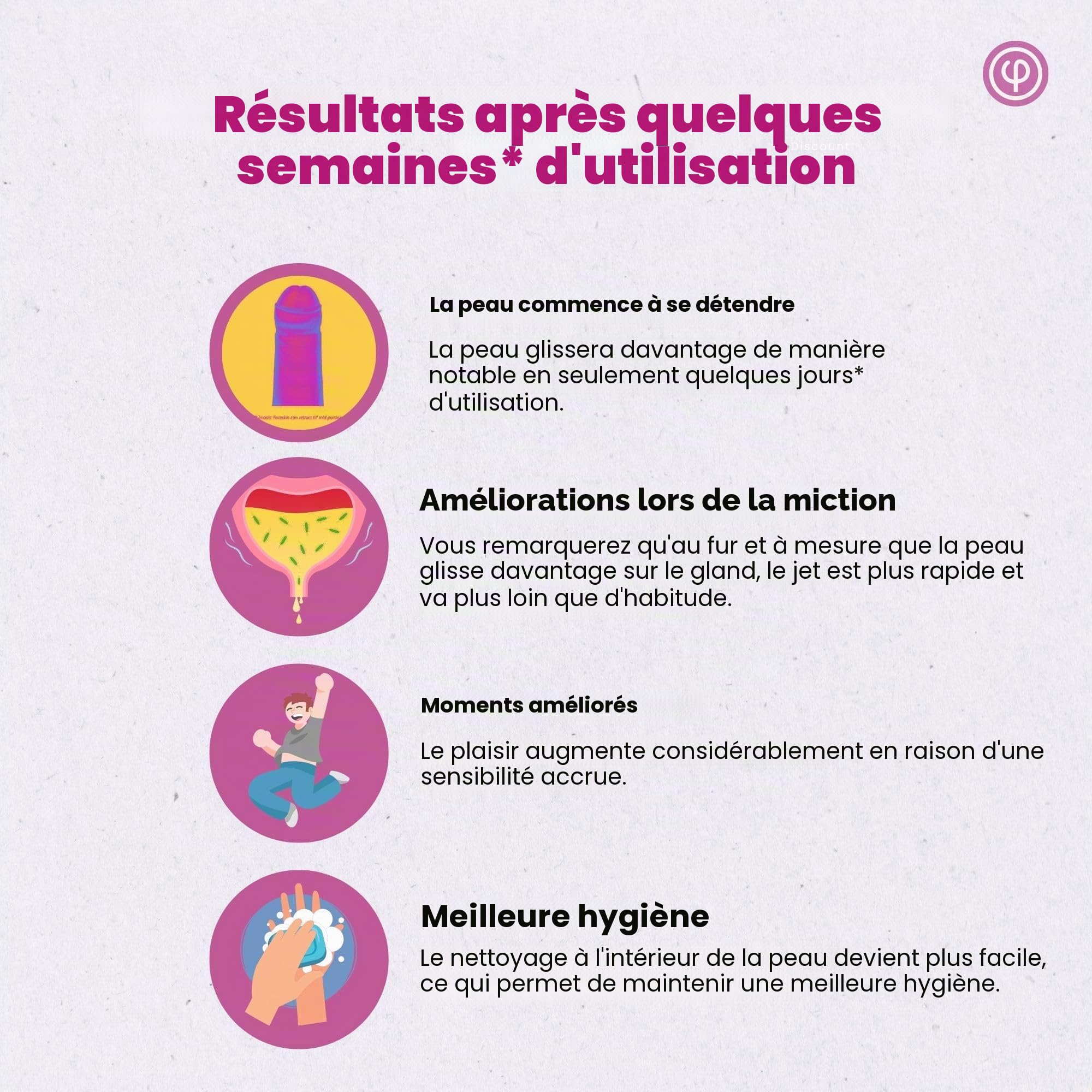 Vajraang Kit Complet Phimosis – Anneaux + Crème + Huile | 20 anneaux en silicone médical + Crème assouplissante & Huile de Coco vierge 50 ml - Solution progressive et naturelle