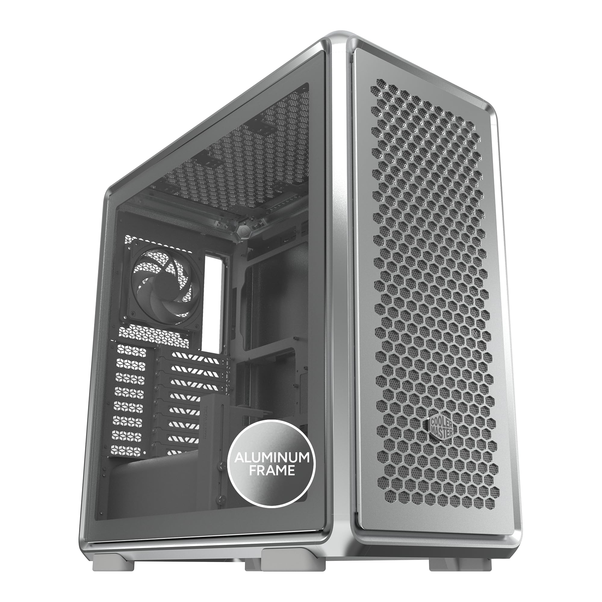 Master Frame 600 シルバー PCケース Amazon.com: Cooler Master MasterFrame 600 ATX Mid-Tower PC Case