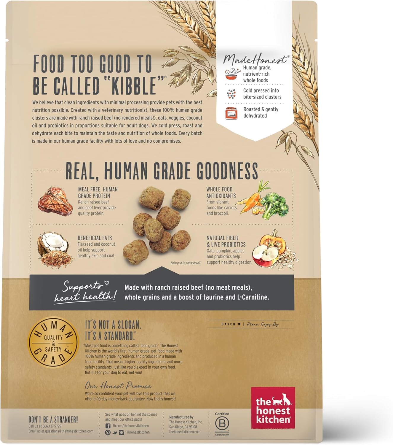 Real Nourishment for Pups: Honest Kitchen Whole Food Clusters Review