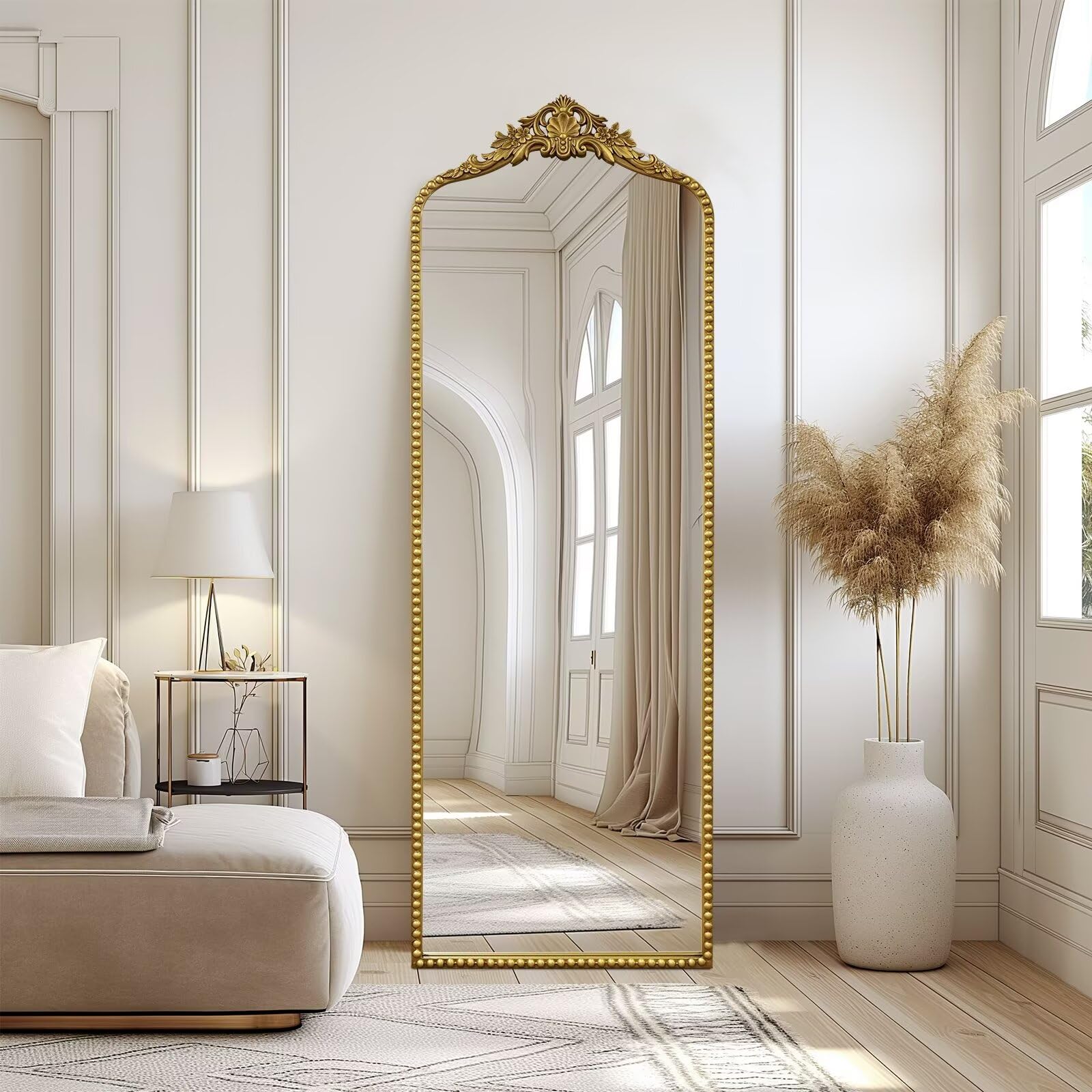 Amazon.com: Growsun Antique Vintage Gold Baroque Full Length Floor