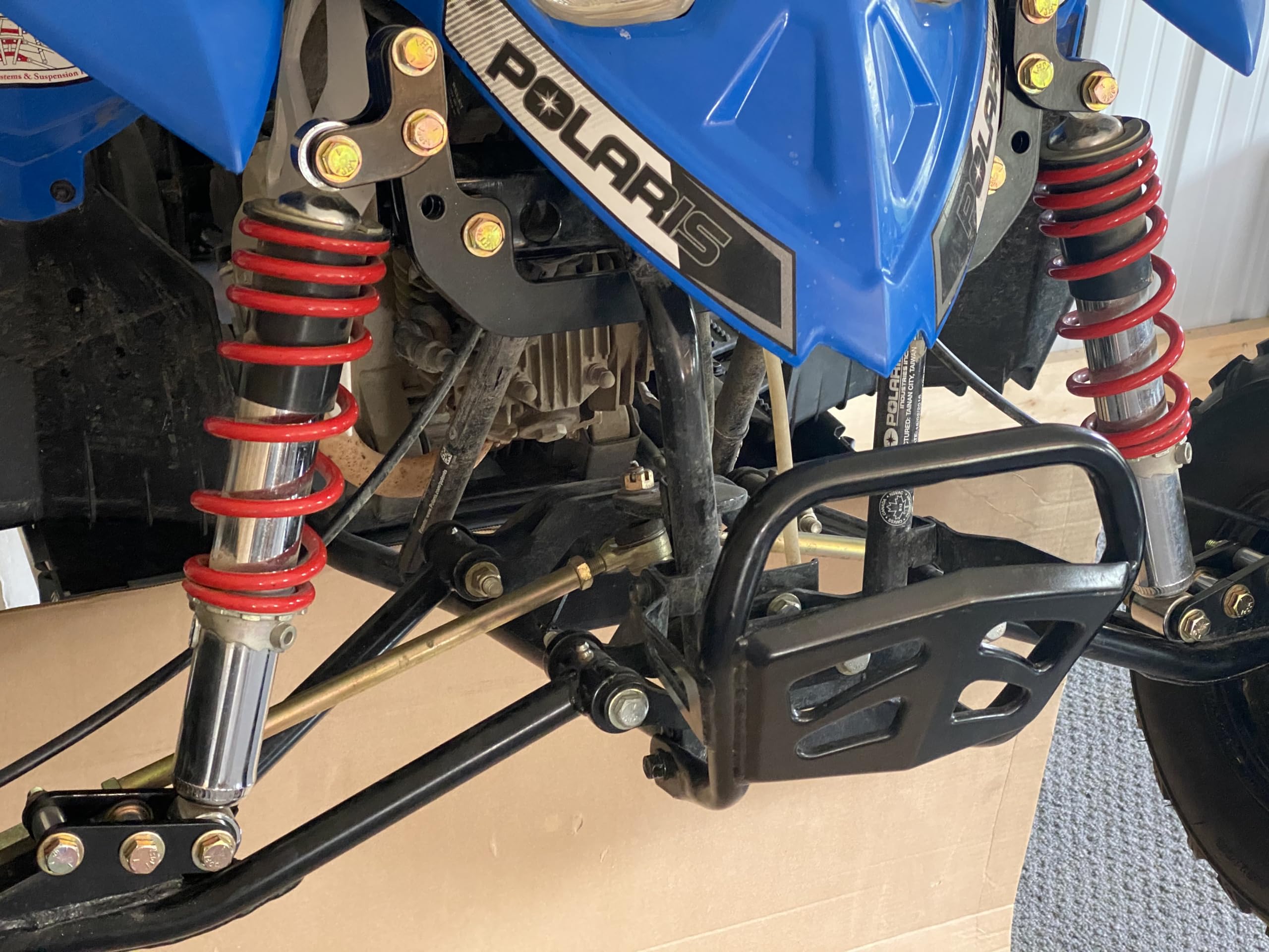 Polaris Outlaw 90 and 110 ATV Widening and Shock Conversion Kit +