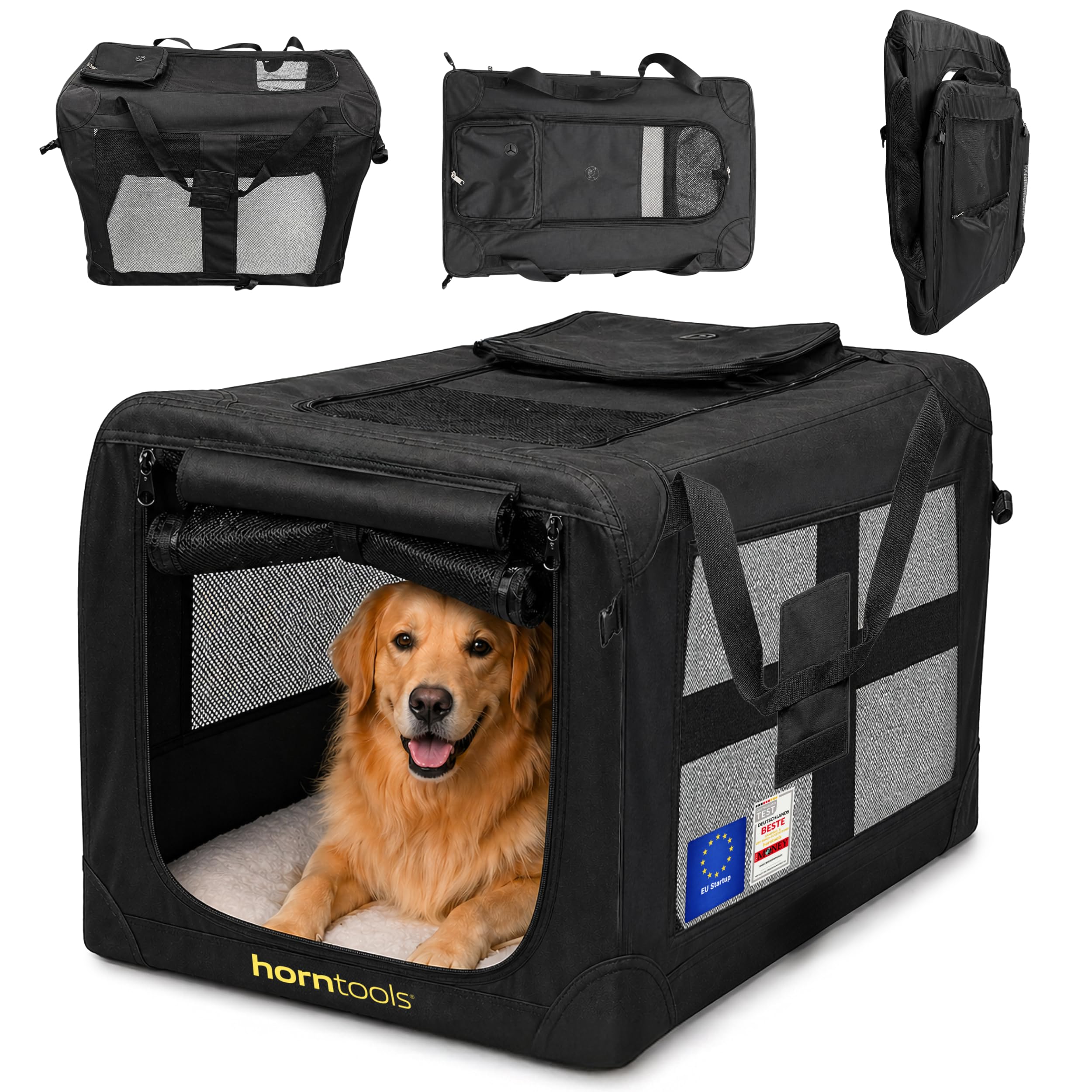 Sac de transport pour chien robuste pour les trajets en voiture