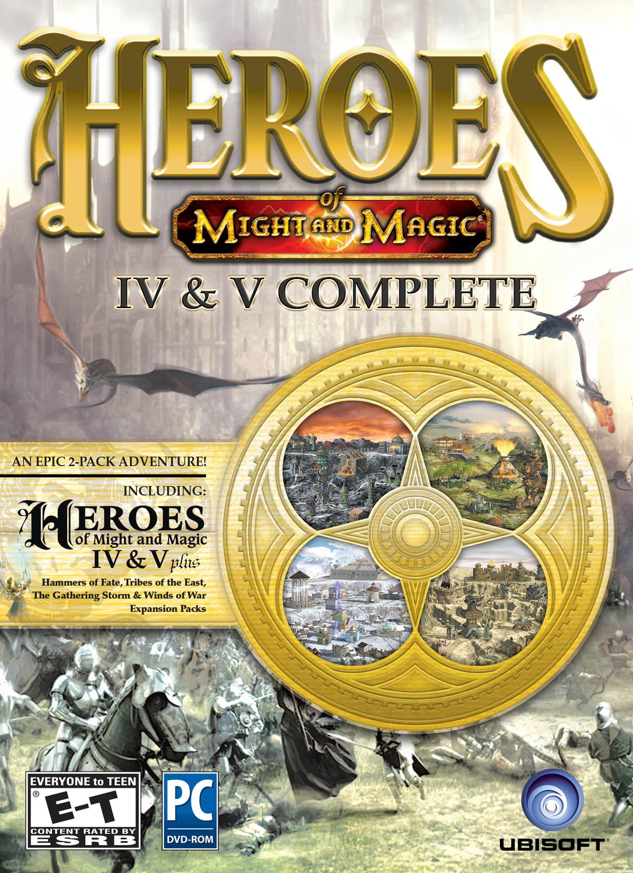 Heroes of Might and Magic IV & V Complete pack complet sans bug pc